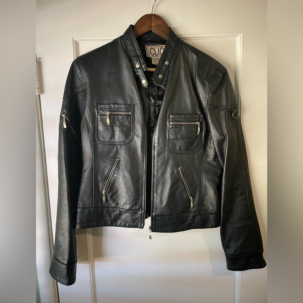 Clio Leather Jacket Women’s Size 8
